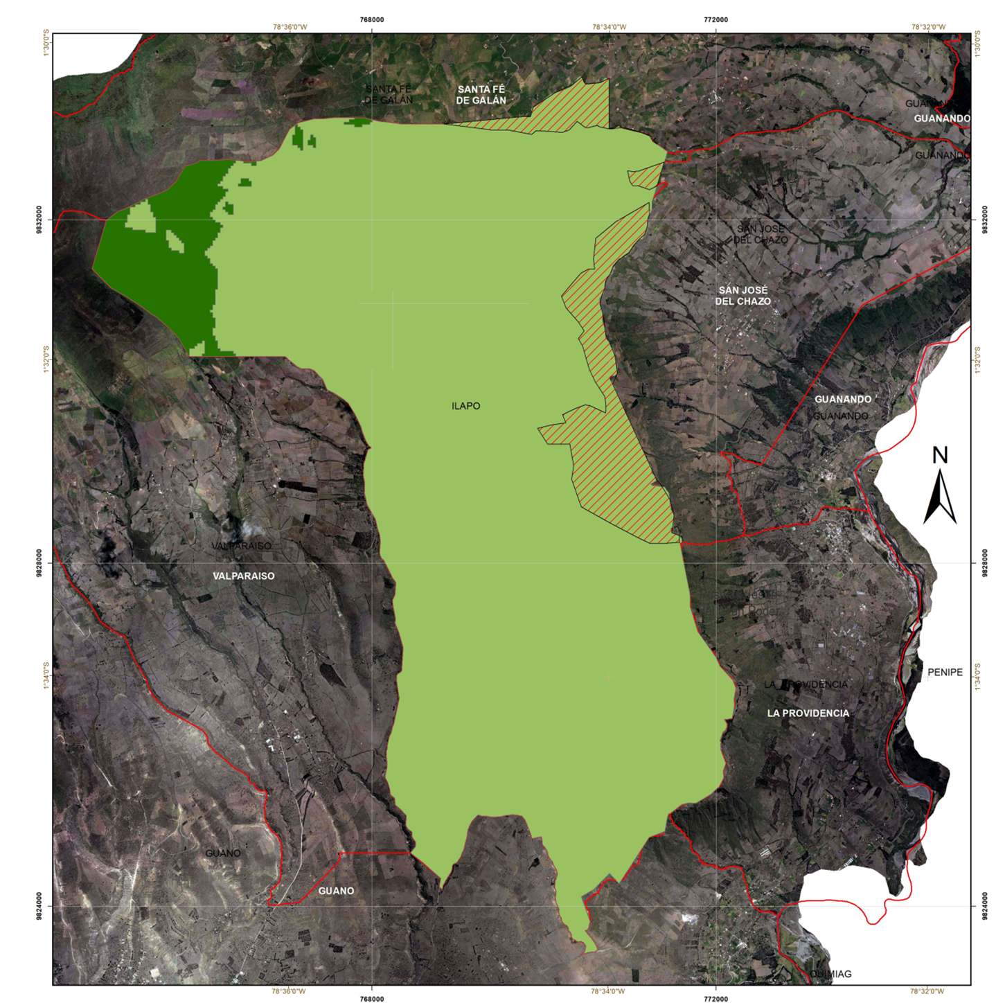 Ecosistemas de la parroquia Ilapo